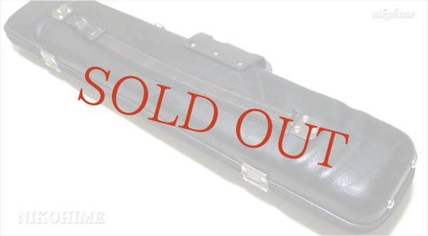 画像6: セミハード二胡ケース　ブラック合皮モデル ［１本ベルト］　NCSBKG-01 (6)