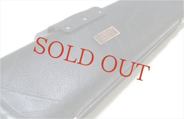 画像7: セミハード二胡ケース　ブラック合皮モデル ［１本ベルト］　NCSBKG-01 (7)