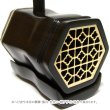 画像6: 二胡　蘇州製上質紅木　彫刻デザイン (6)