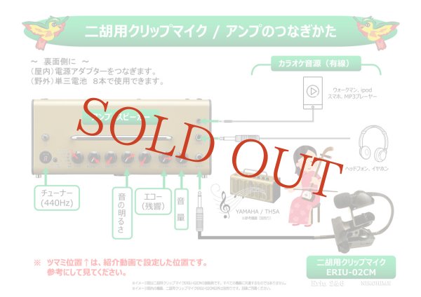画像4: 二胡用 クリップマイク　ERIU-02CM (4)