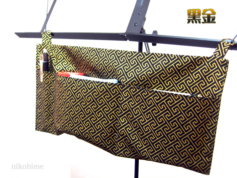 「黒金」限定カラー登場!数量限定!二胡を弾くとき 楽々収納ポケット!